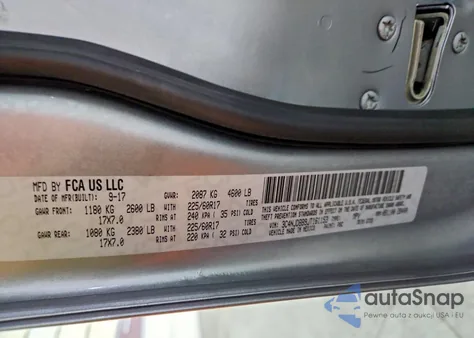 2018 Jeep Compass Latitude z USA, uszkodzony, nr VIN 3C4NJDBB9JT161153